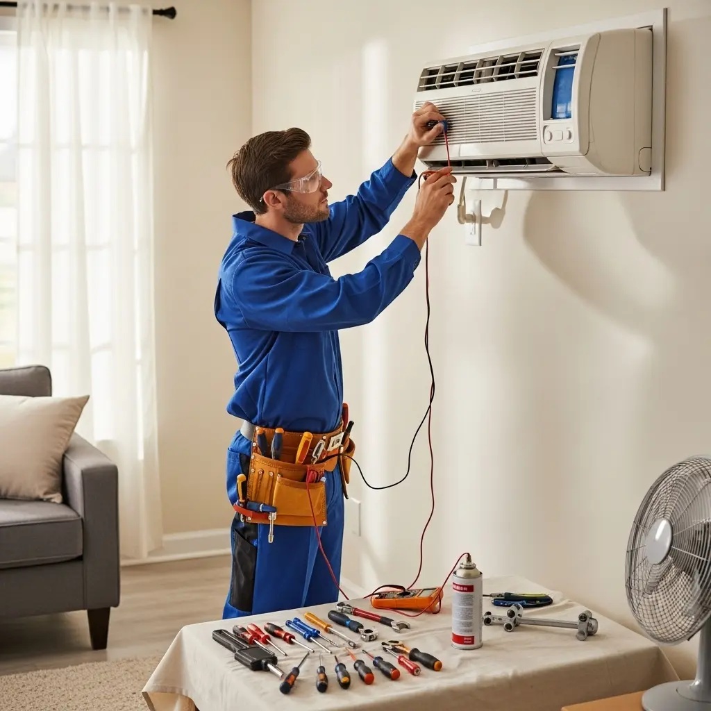 Ankara Vaillant Vaillant klima gaz dolumu ve bakım – Enerji verimliliği artırıldı. - Teknik servis örneği